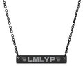 Engraved Horizontal Bar Necklace —LMLYP - Ween