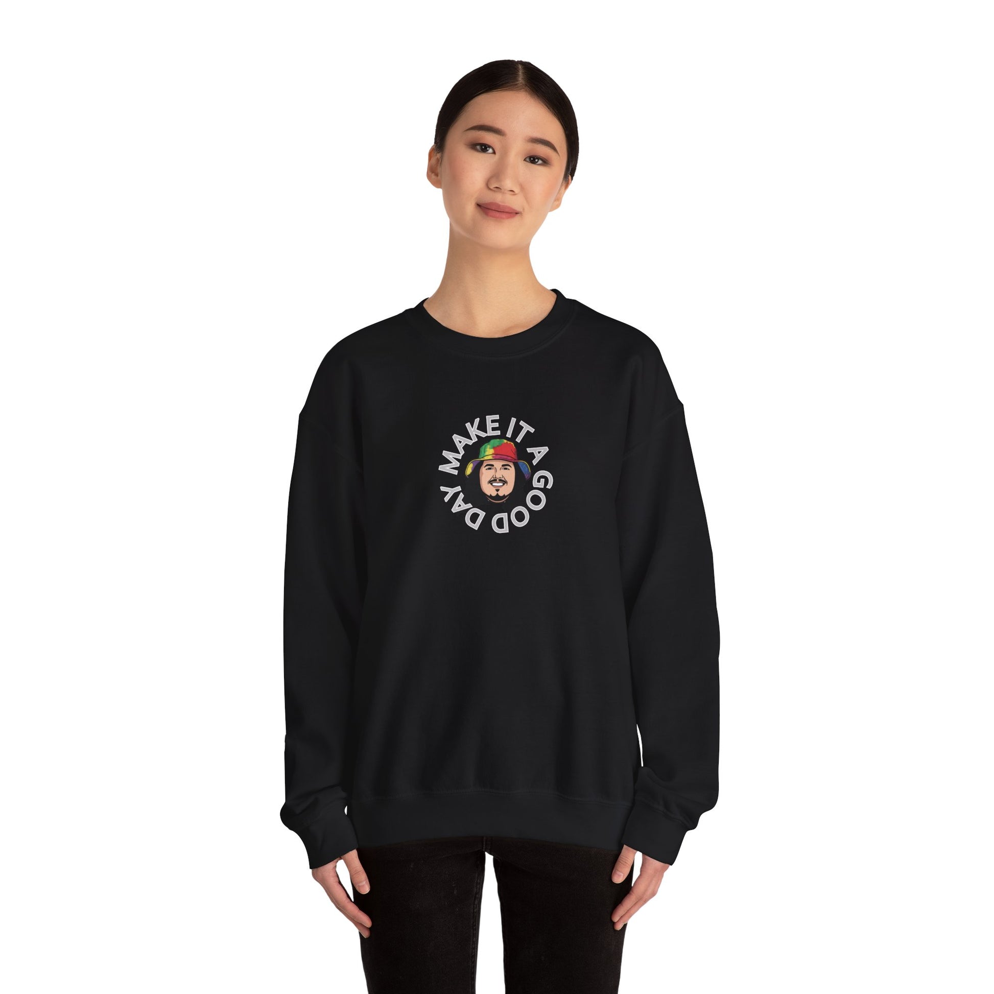 Make It A Go Unisex Heavy Blend™ Crewneck Sweatshirt