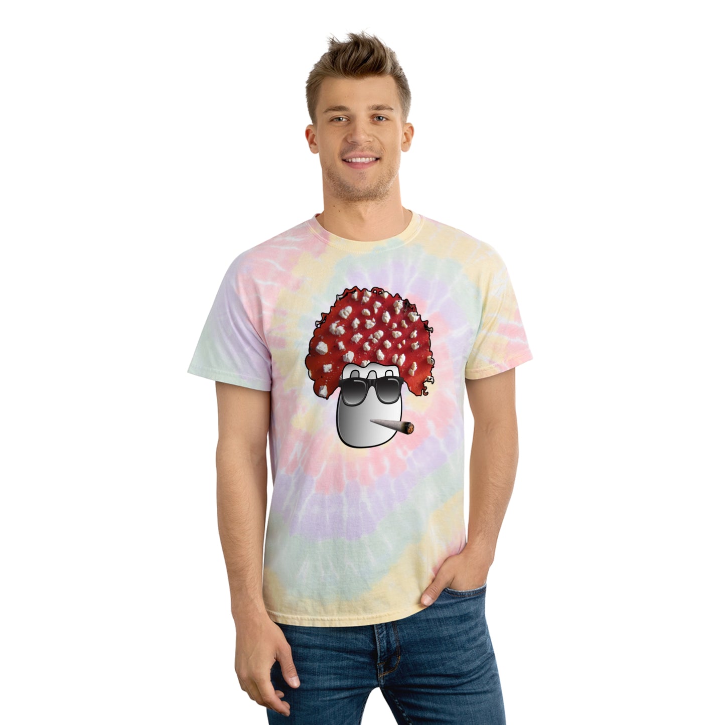 Frasco Shroom - Tie-Dye Tee, Spiral