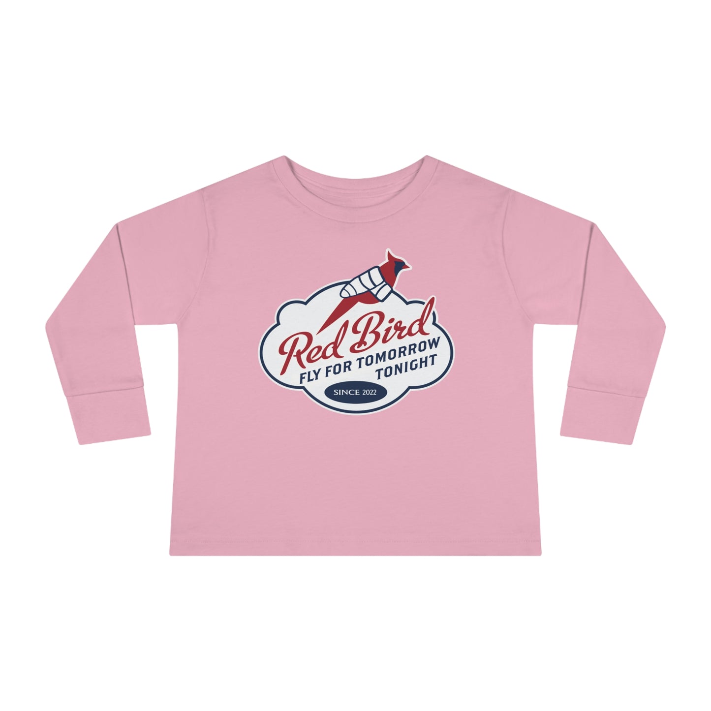 Red Bird - Toddler Long Sleeve Tee