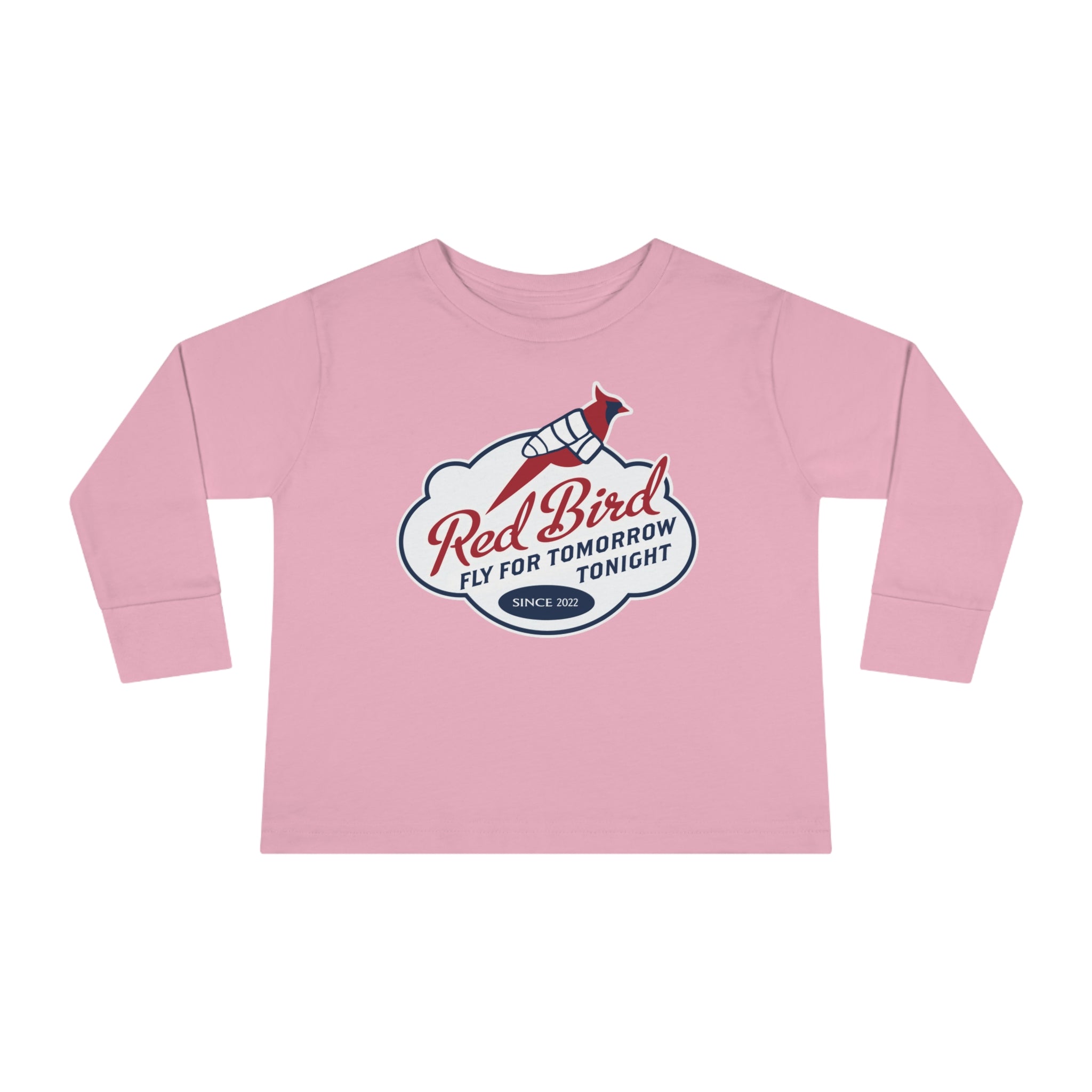 Red Bird - Toddler Long Sleeve Tee