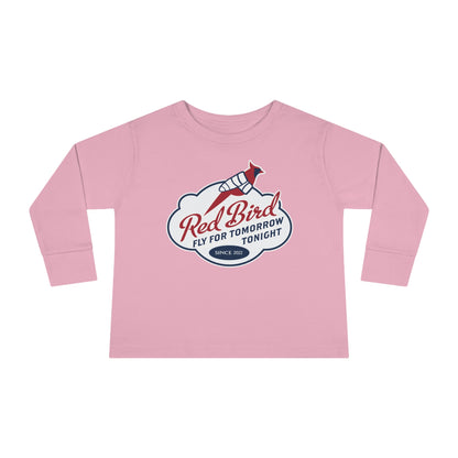 Red Bird - Toddler Long Sleeve Tee