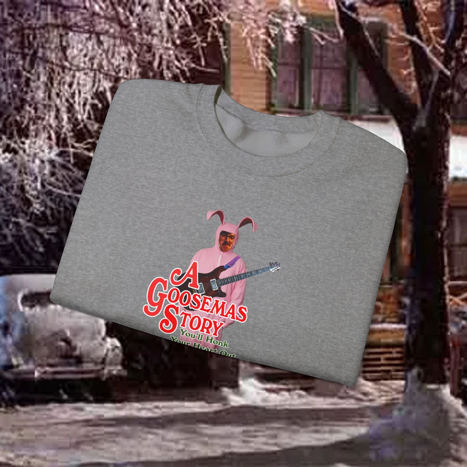 Goosemas Story - Unisex Heavyblend Crewneck Sweatshirt - Multiple Colors