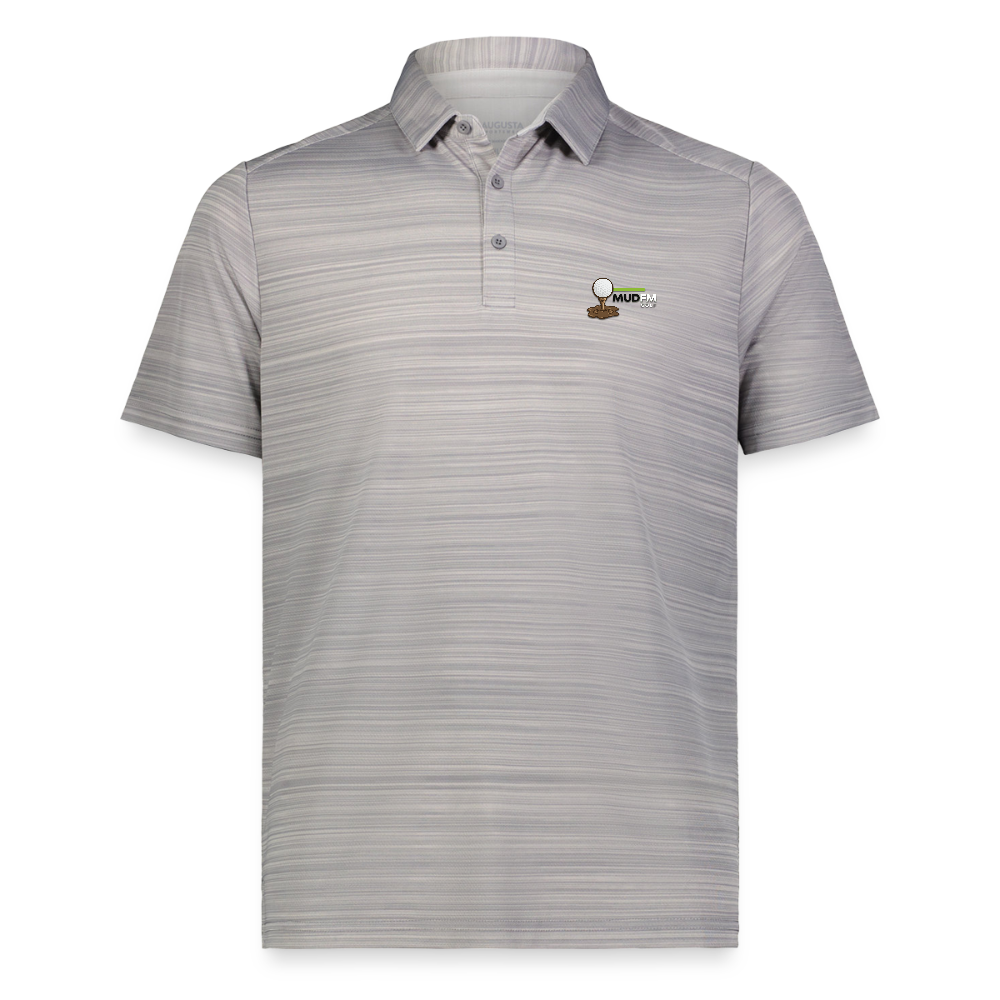 mudFM Golf Polo - athletic gray