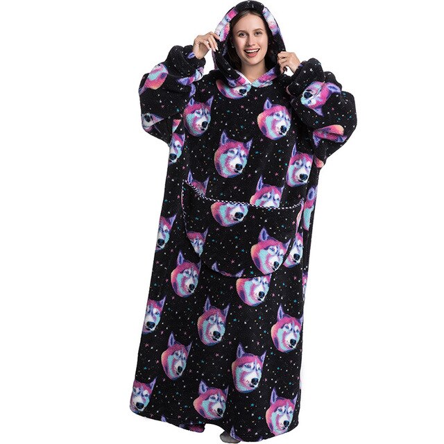 Oversized Wearable  Blankets
