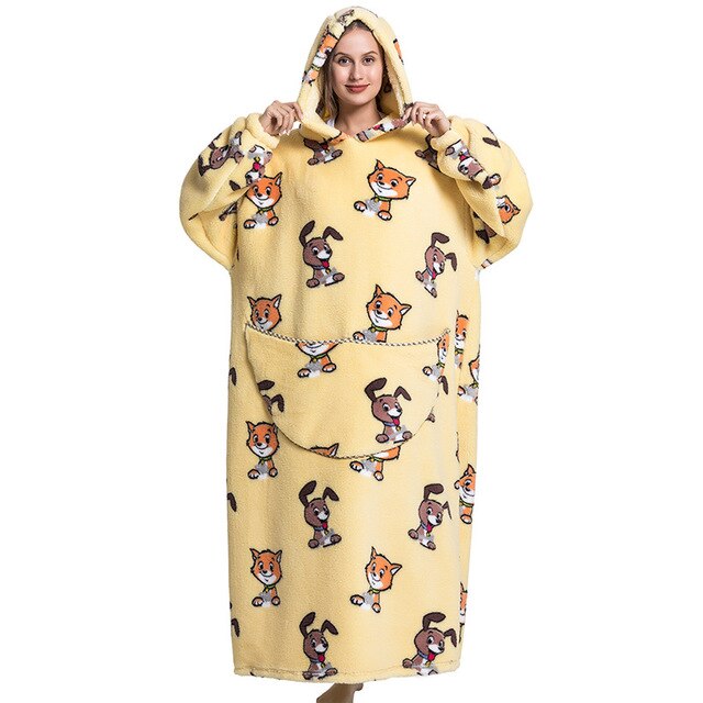 Oversized Wearable  Blankets