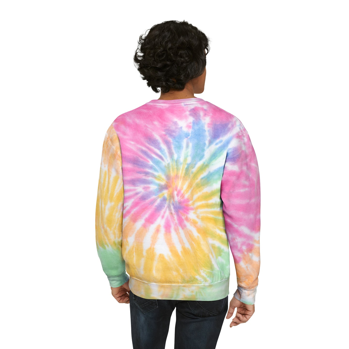 Red Bird - Unisex Tie-Dye Sweatshirt