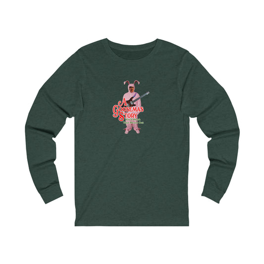 Goosemas Story - Unisex Jersey Long Sleeve Tee - Many Colors