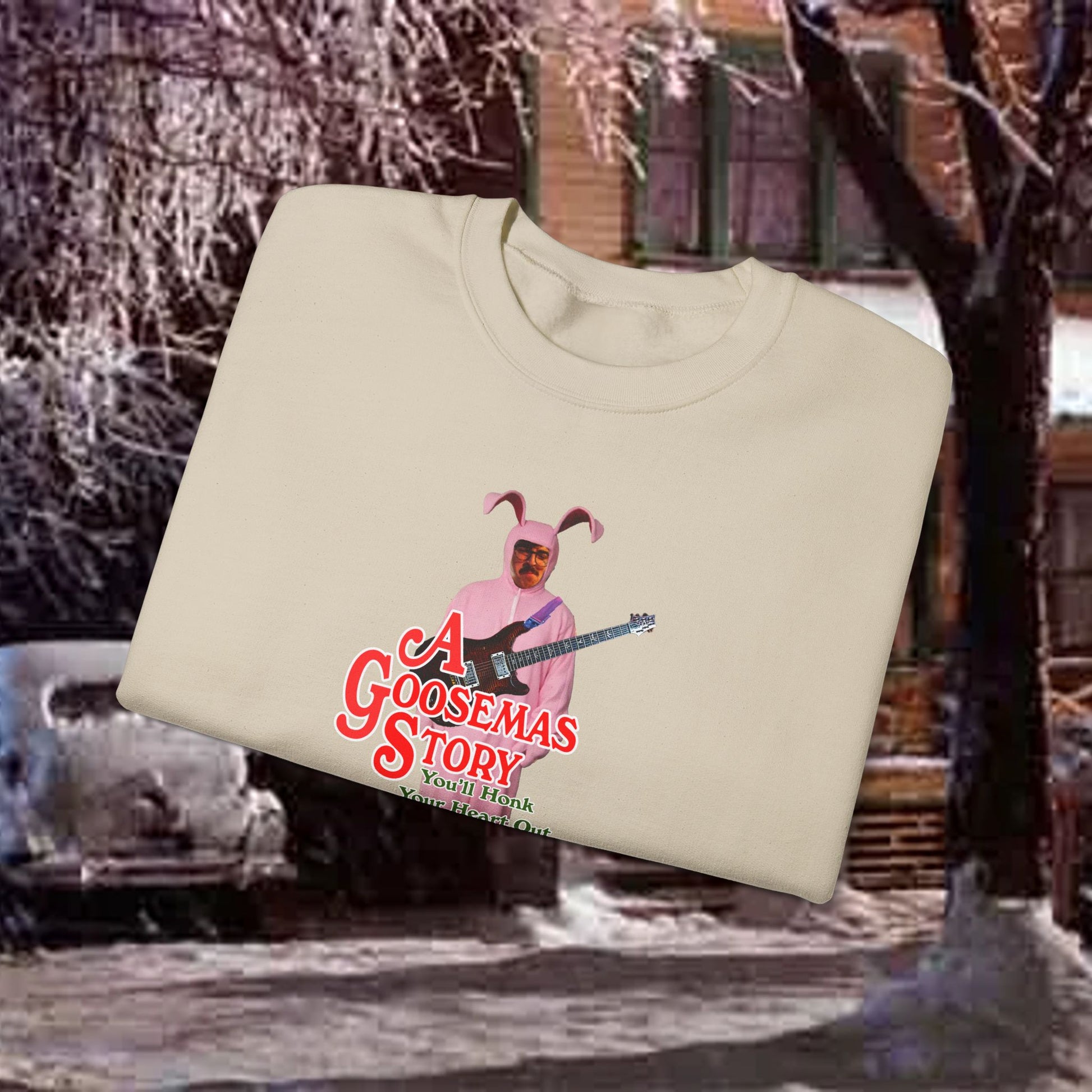 Goosemas Story - Unisex Heavyblend Crewneck Sweatshirt - Multiple Colors