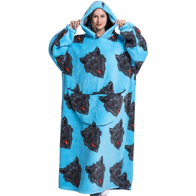 Oversized Wearable  Blankets