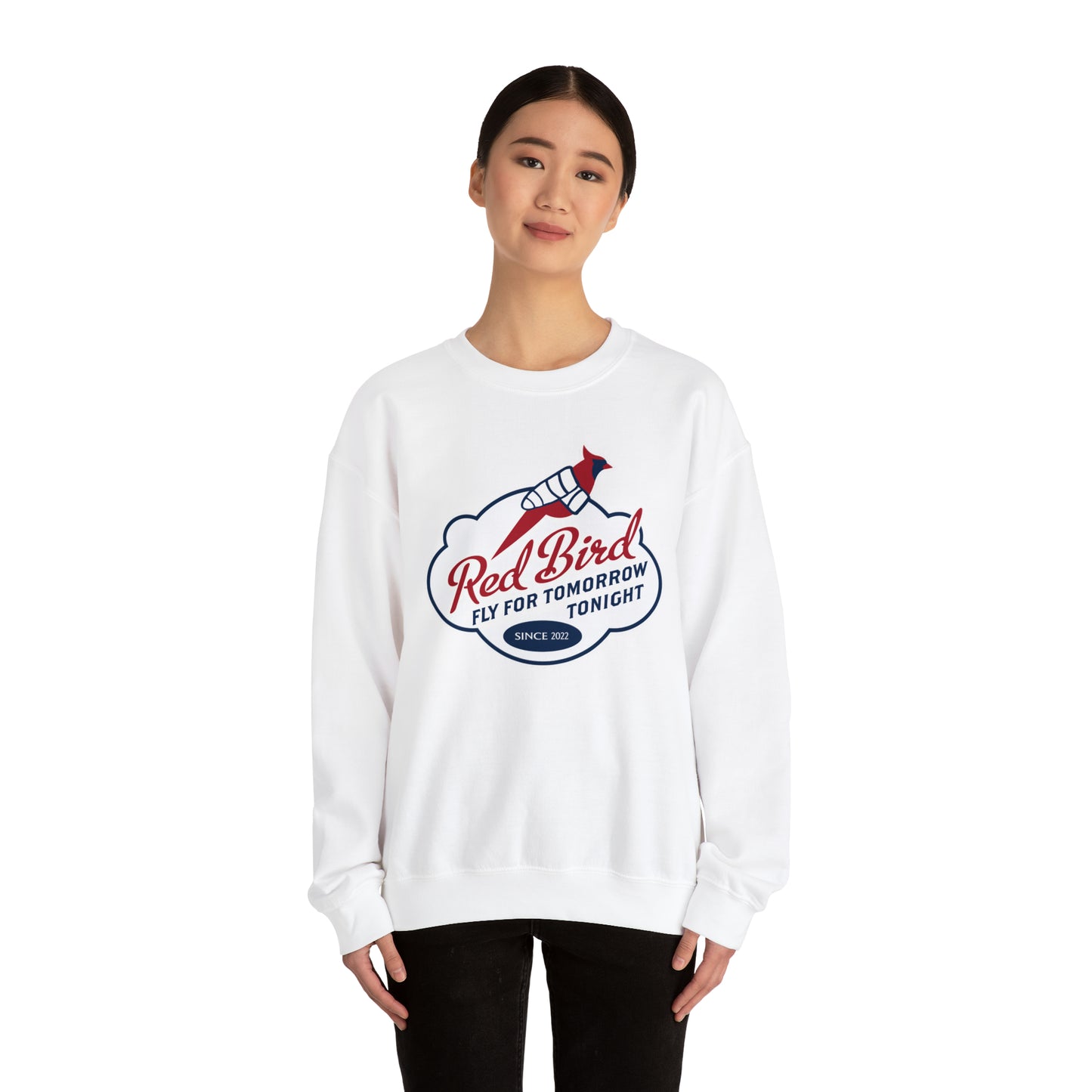 Red Bird - Unisex Crewneck Sweatshirt