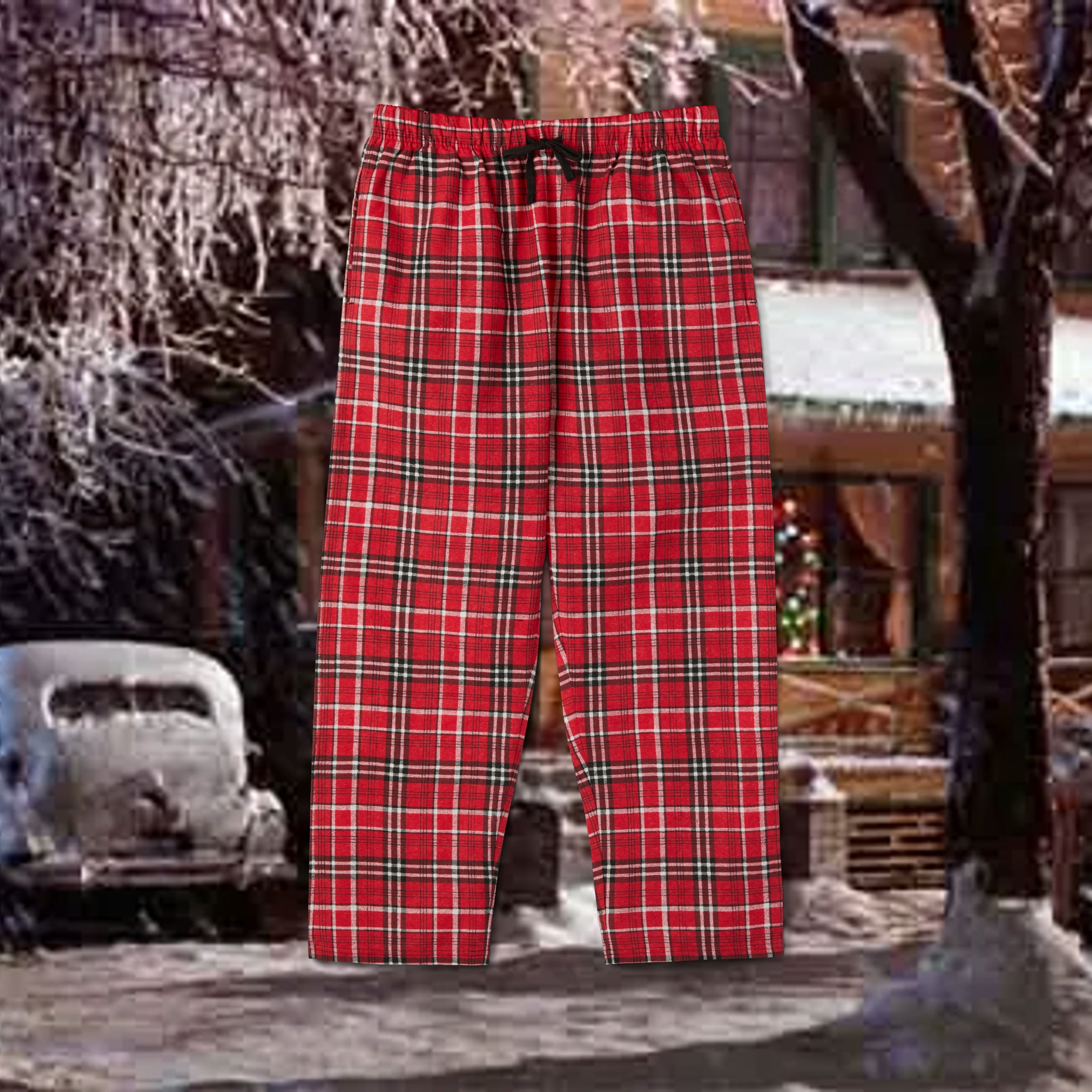Goosemas Story - Men's Flanel PJ Set - Multiple Combos