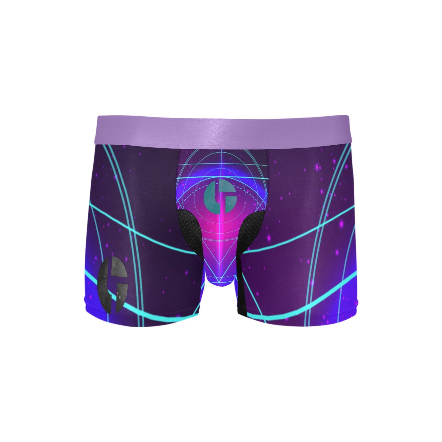 B4L - Men's Elephant Pouch Boxer Briefs - mudfm