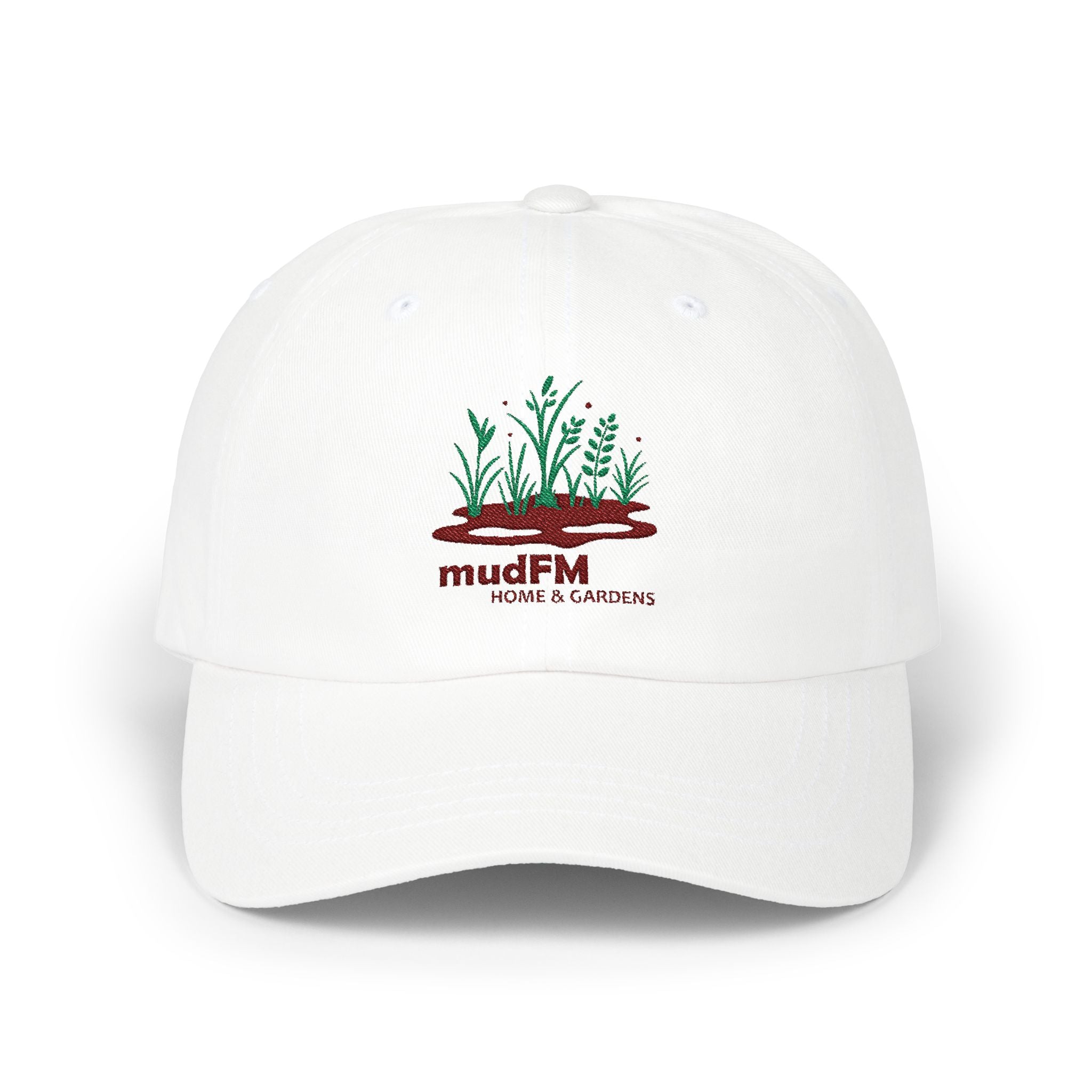 mudFM Home and Gardens Classic Dad Cap - Home & Gardens Embroidered Hat
