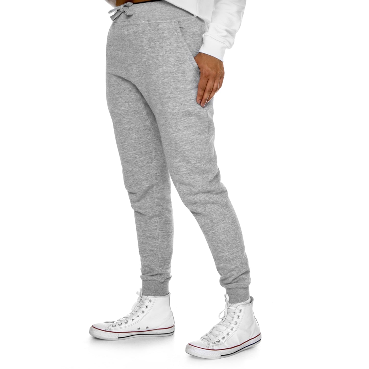 Abstract Face Fleece Joggers