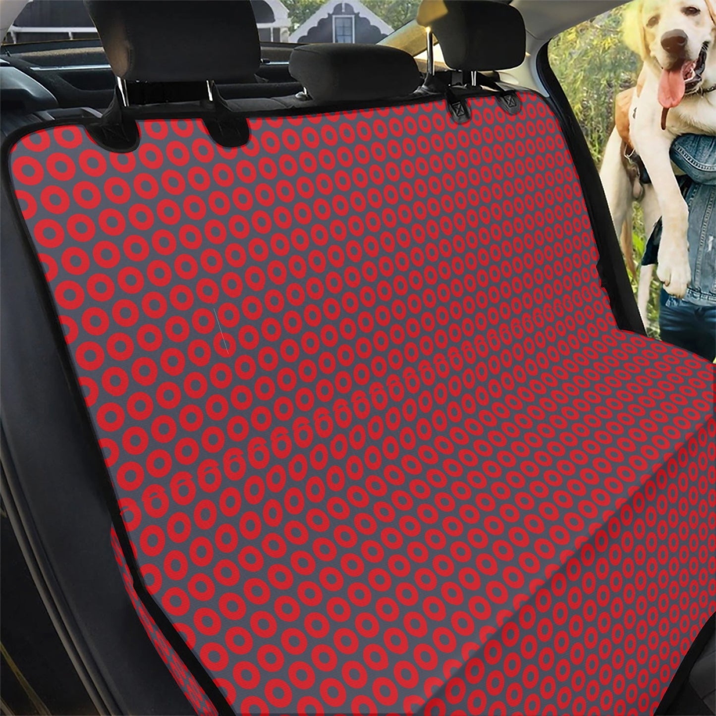 Vacuum Cleaner Pattern - Pet Seat Covers - mudfm