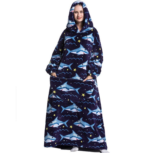 Oversized Wearable  Blankets