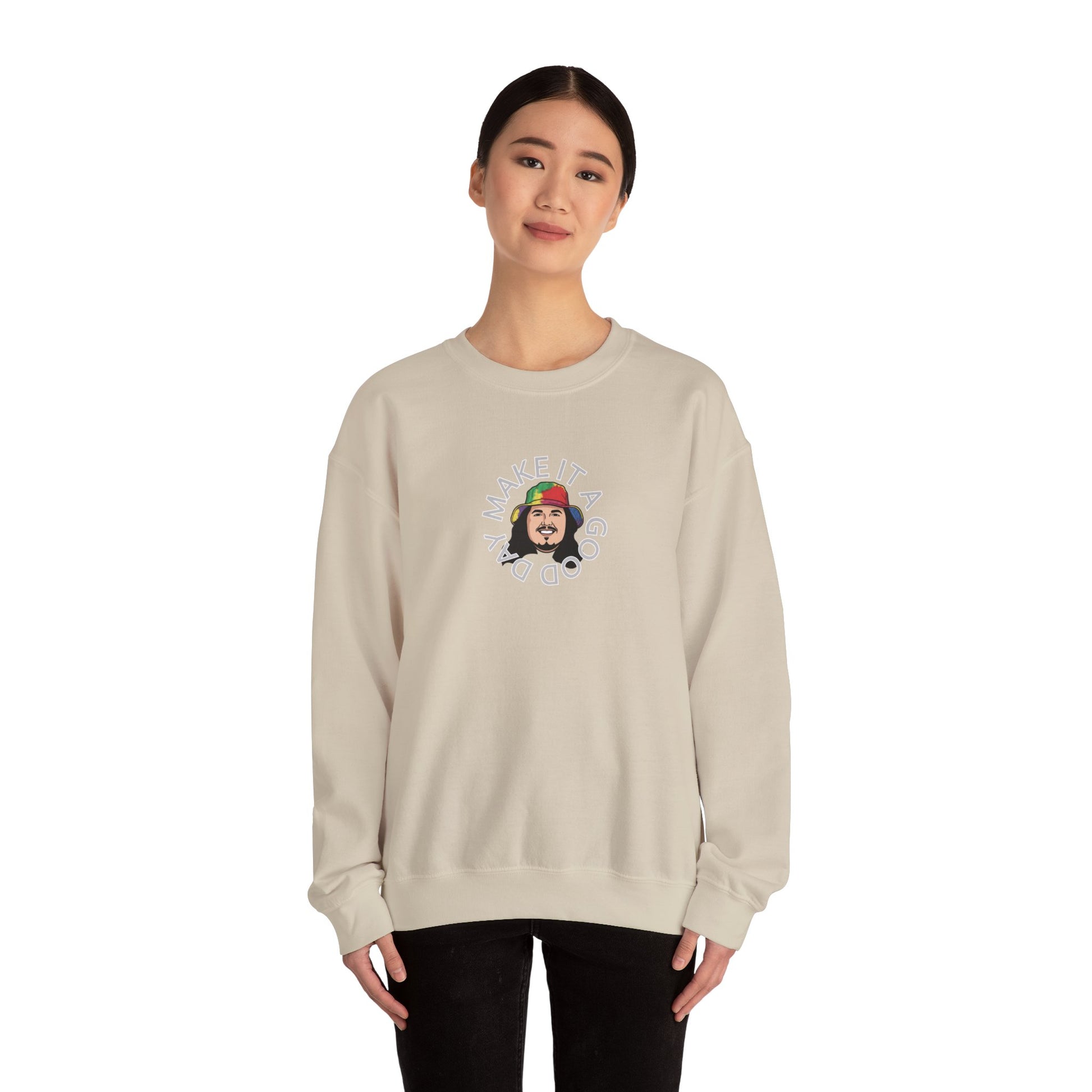 Make It A Go Unisex Heavy Blend™ Crewneck Sweatshirt