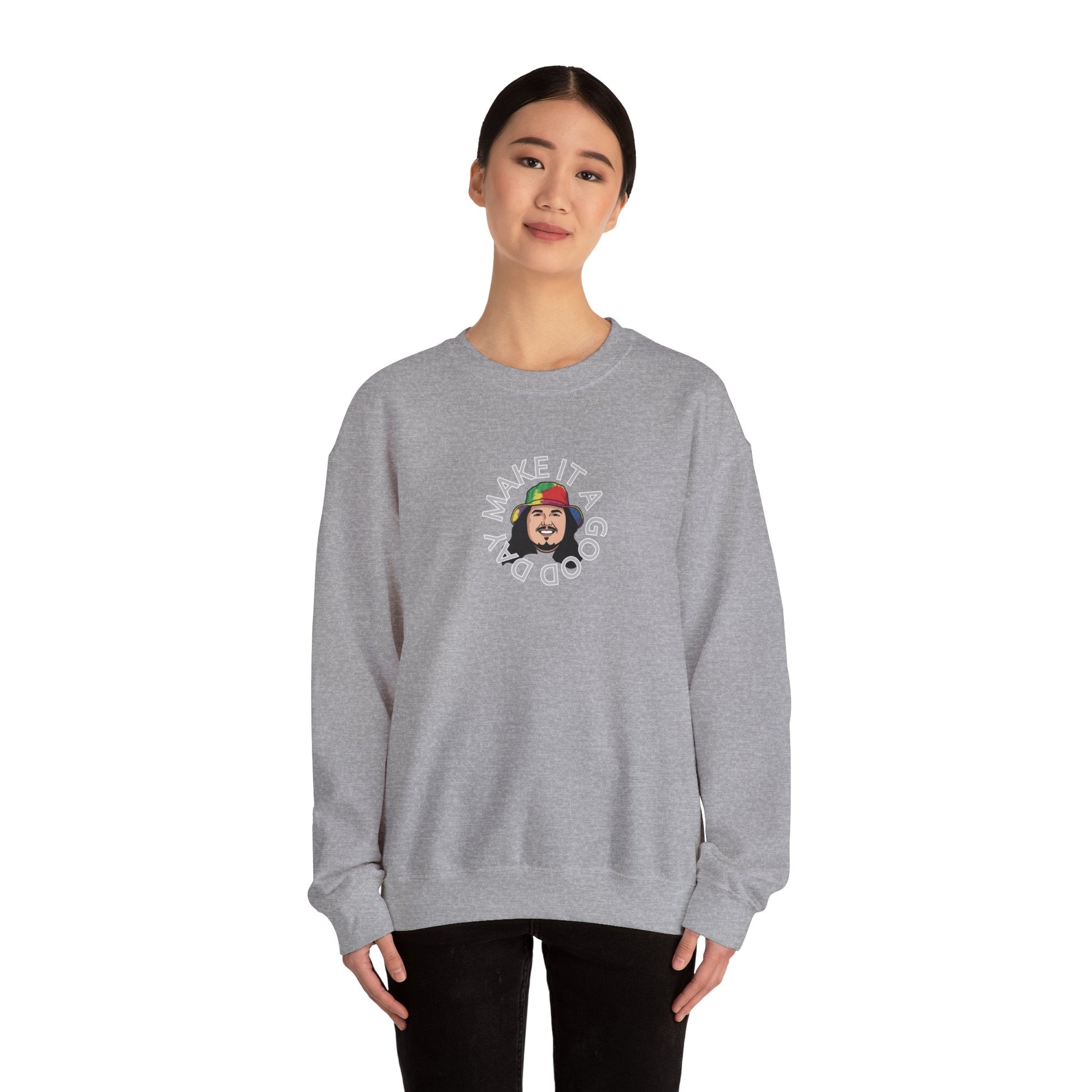 Make It A Go Unisex Heavy Blend™ Crewneck Sweatshirt