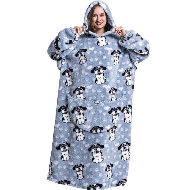 Oversized Wearable  Blankets