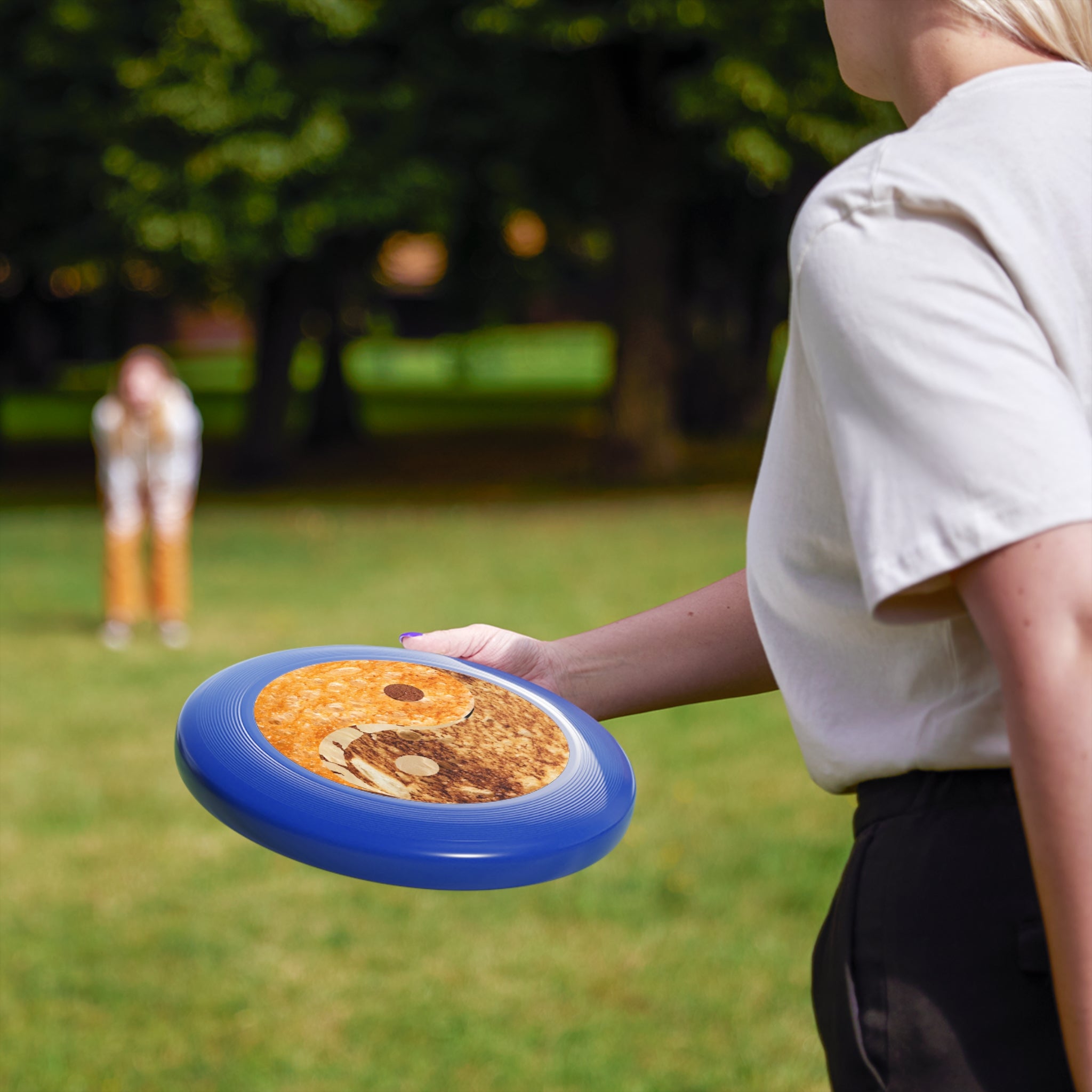 Grilled Cheese YinYang Wham-O Frisbee