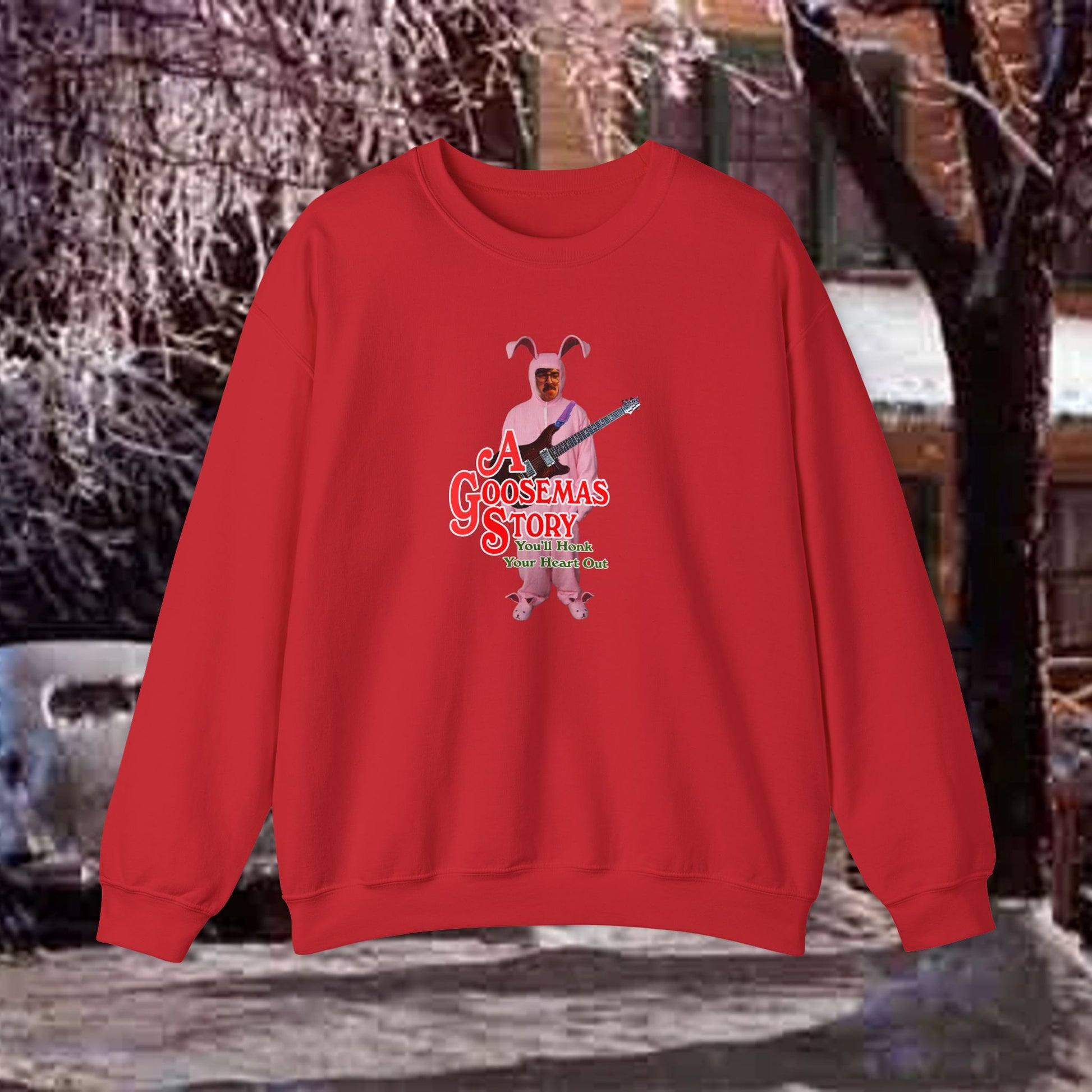 Goosemas Story - Unisex Heavyblend Crewneck Sweatshirt - Multiple Colors