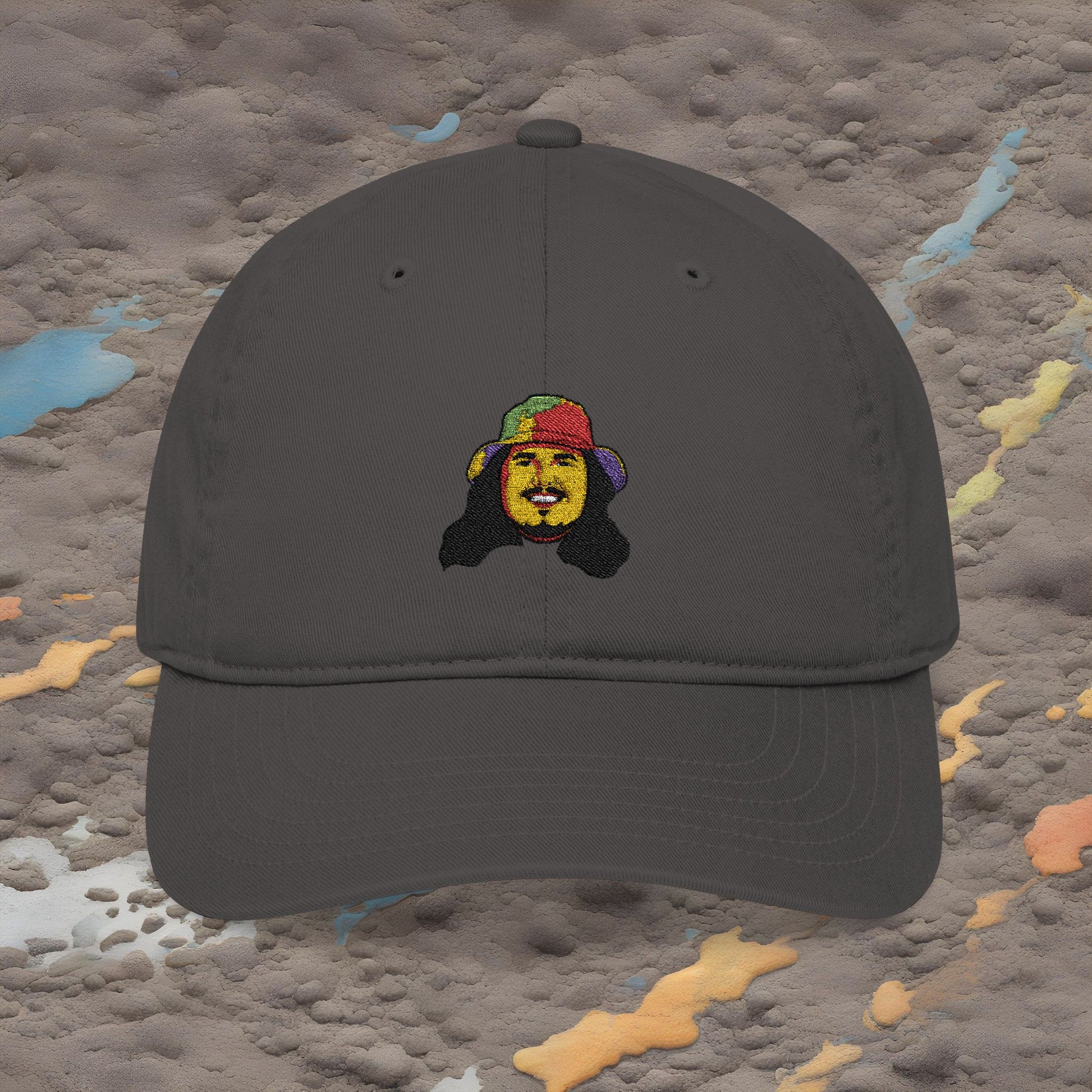 Organic Baseball Cap - 'Make It A Good Day' Embroidered