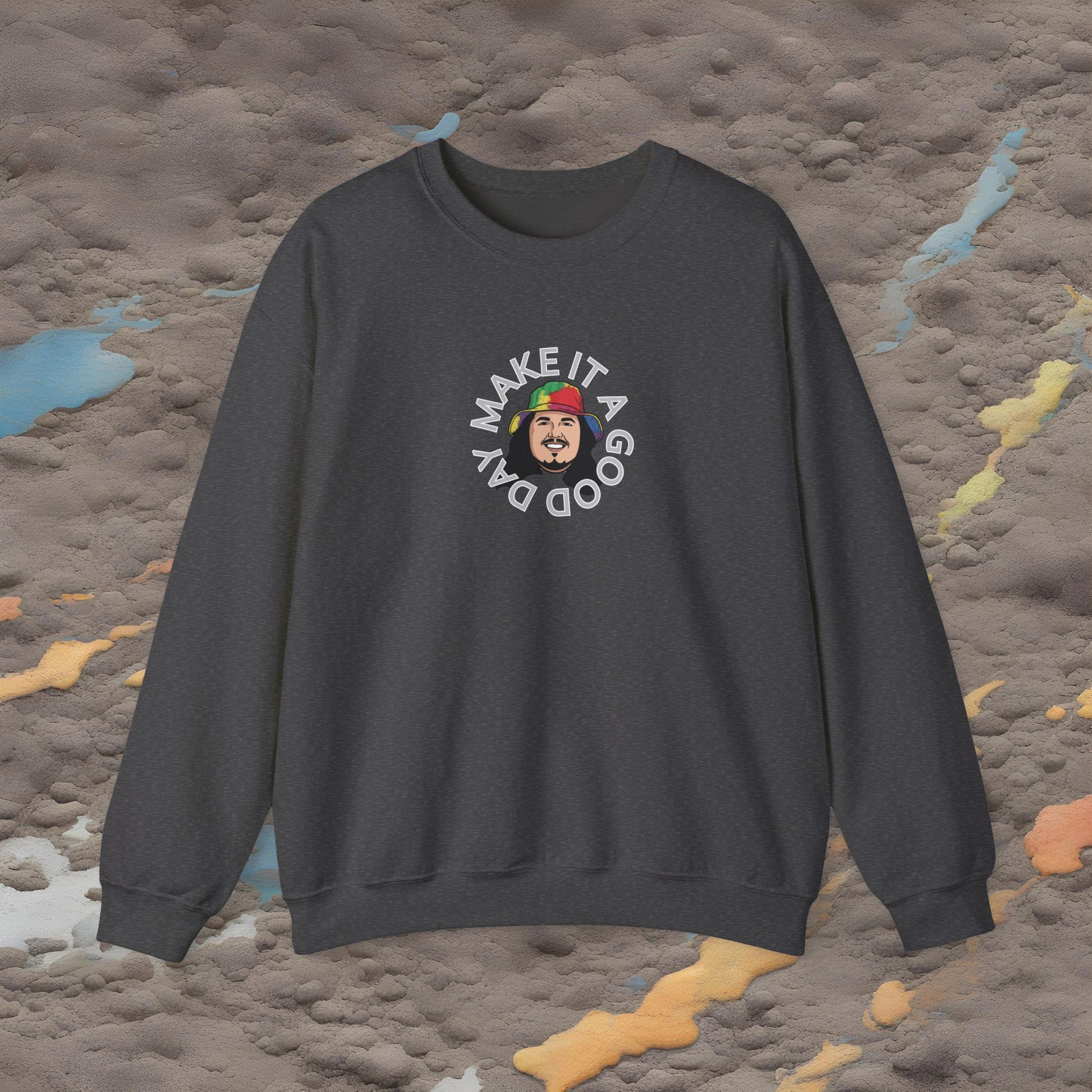 Make It A Go Unisex Heavy Blend™ Crewneck Sweatshirt