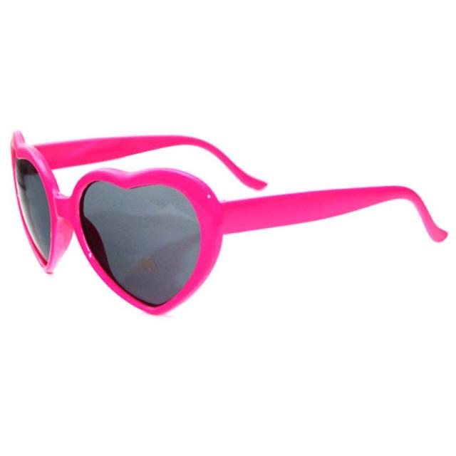 Heart Shape Sunglasses with Heart Shapes - mudfm