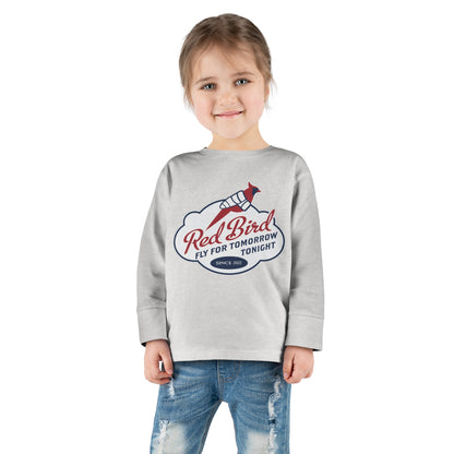 Red Bird - Toddler Long Sleeve Tee