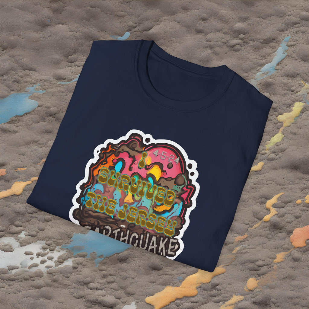I survived the Jersey Earthquake - unisex shirt