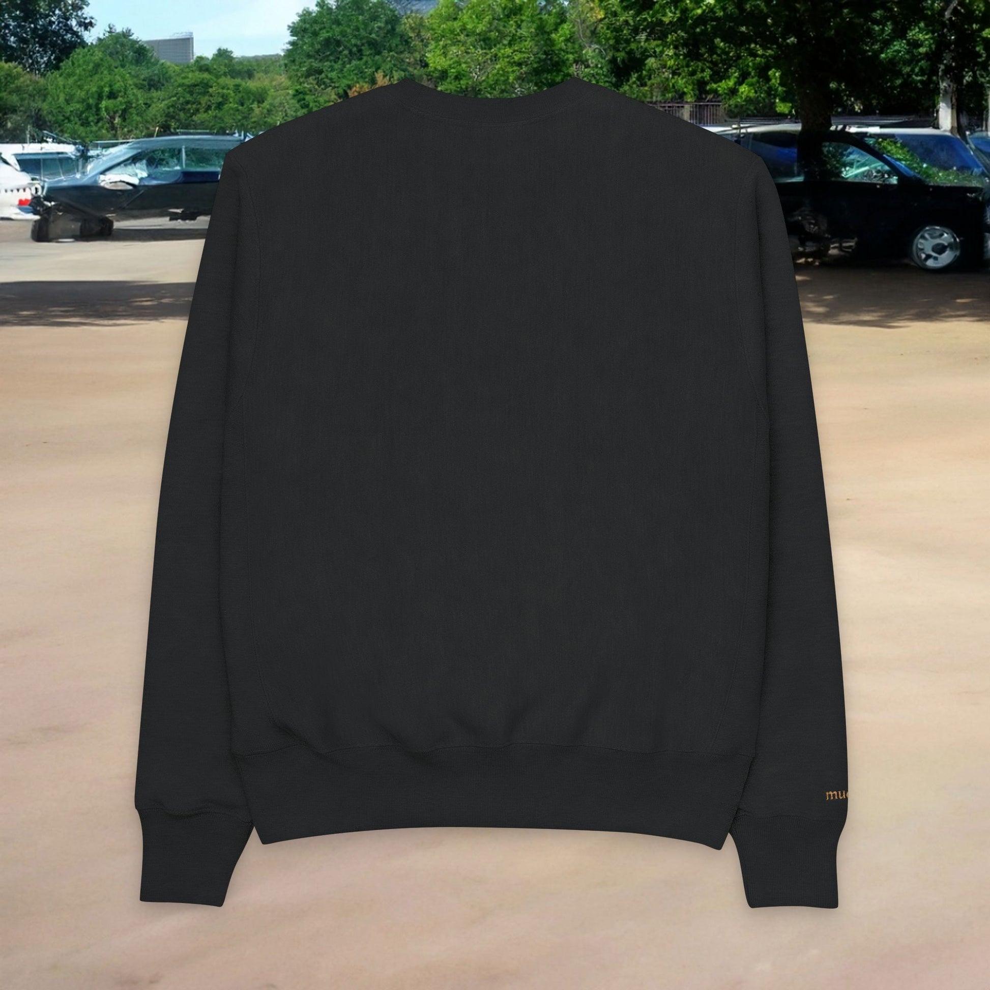 Make it a Good Day - Men's Champion Crewneck Sweatshirt