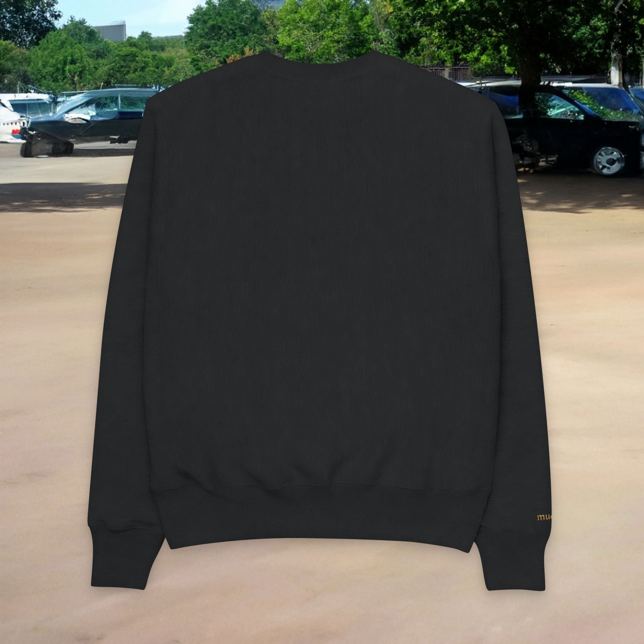 Make it a Good Day - Men's Champion Crewneck Sweatshirt