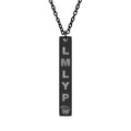 Engraved Vertical Bar Necklace — Ween - LMLYP - Boognish