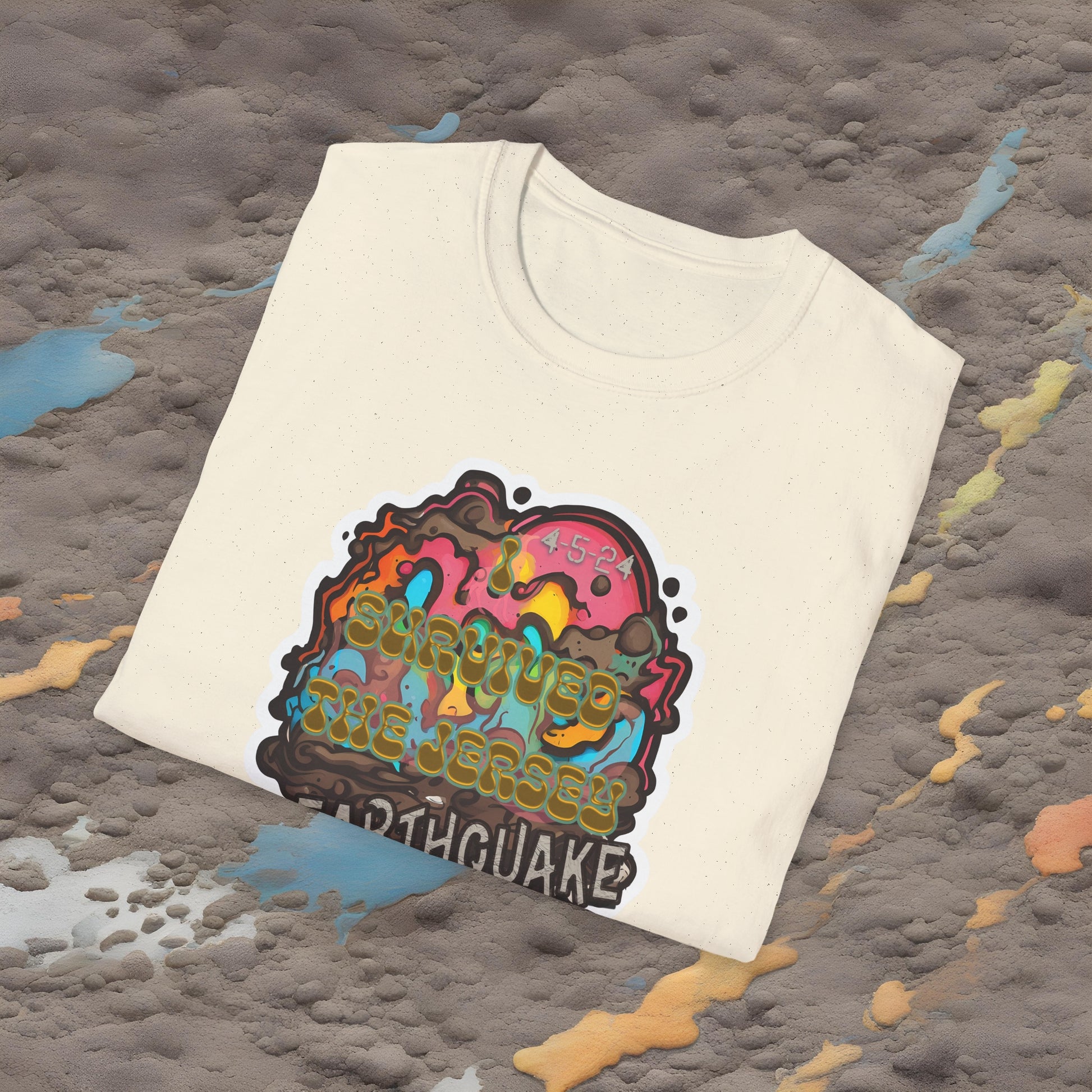 I survived the Jersey Earthquake - unisex shirt