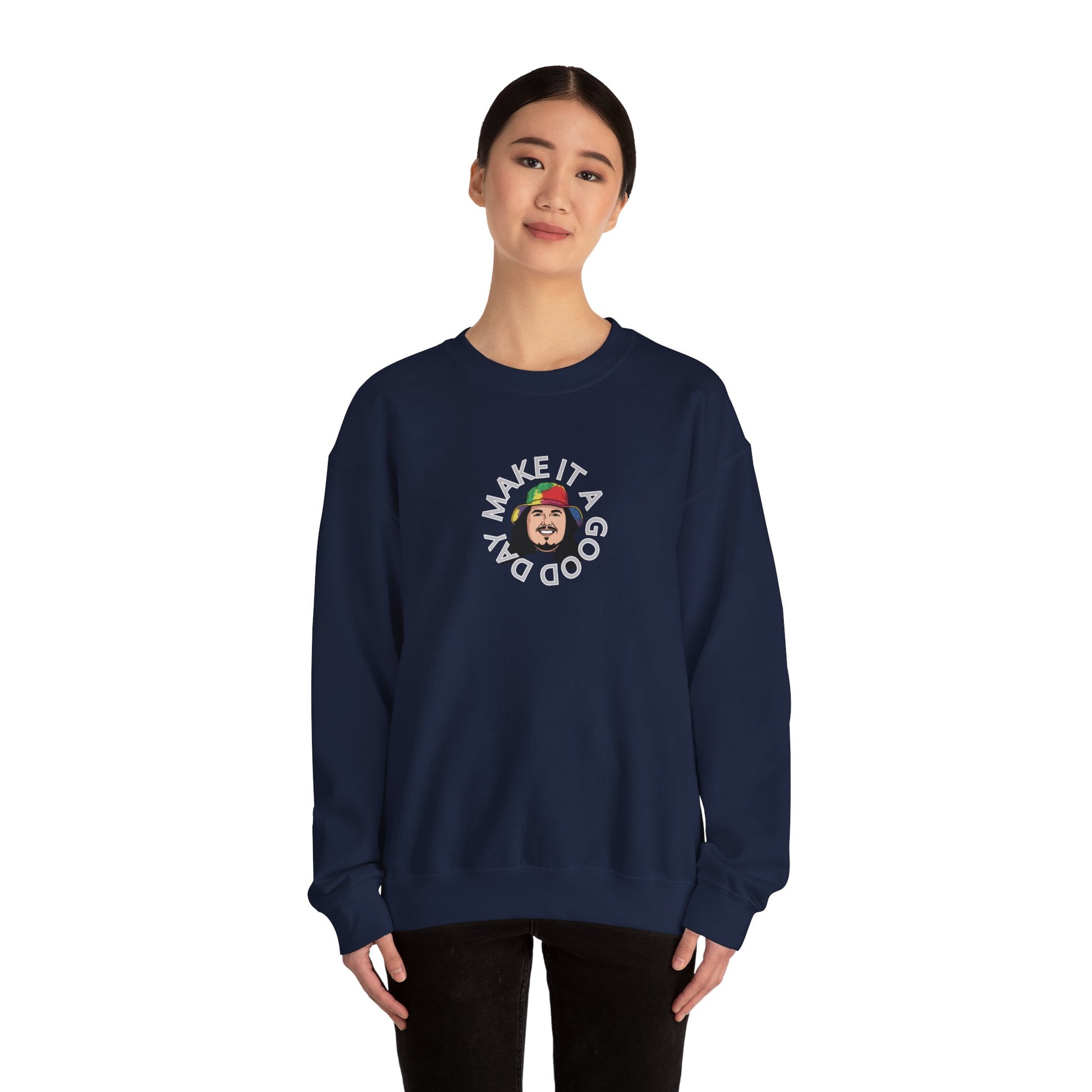 Make It A Go Unisex Heavy Blend™ Crewneck Sweatshirt