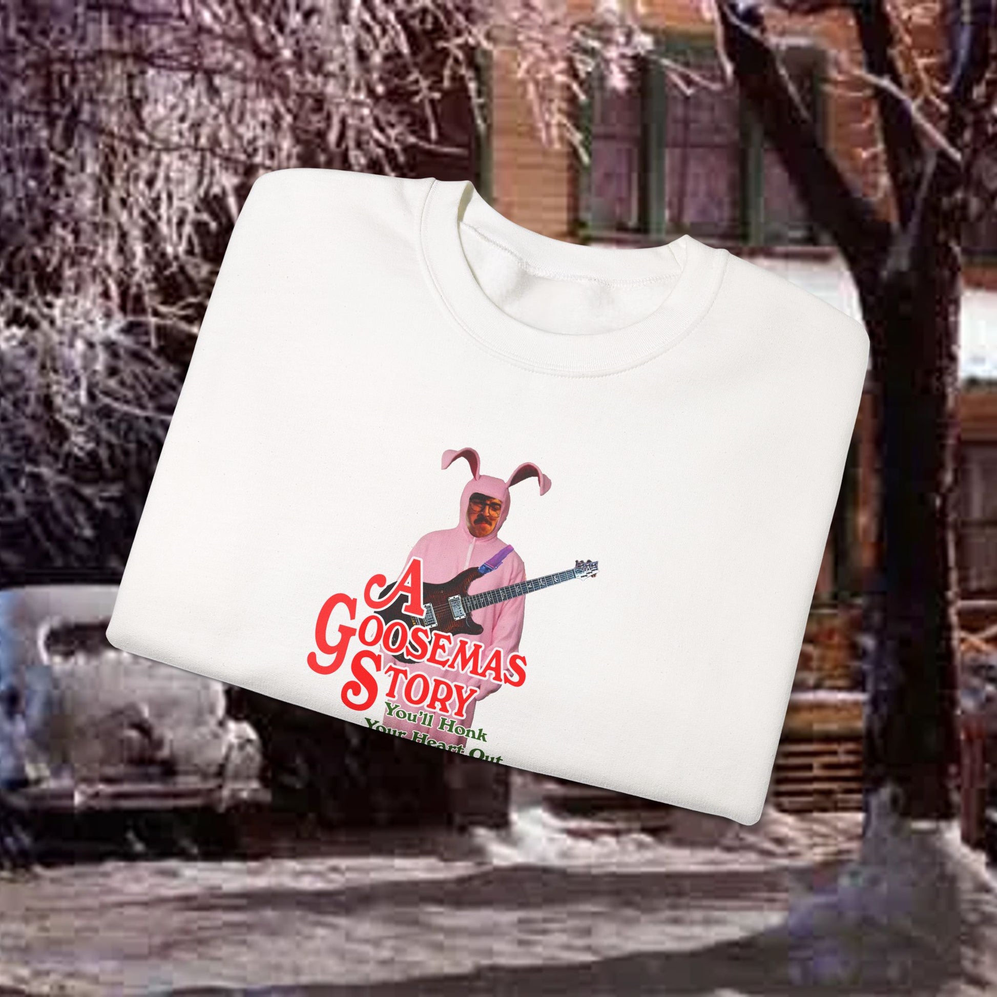 Goosemas Story - Unisex Heavyblend Crewneck Sweatshirt - Multiple Colors