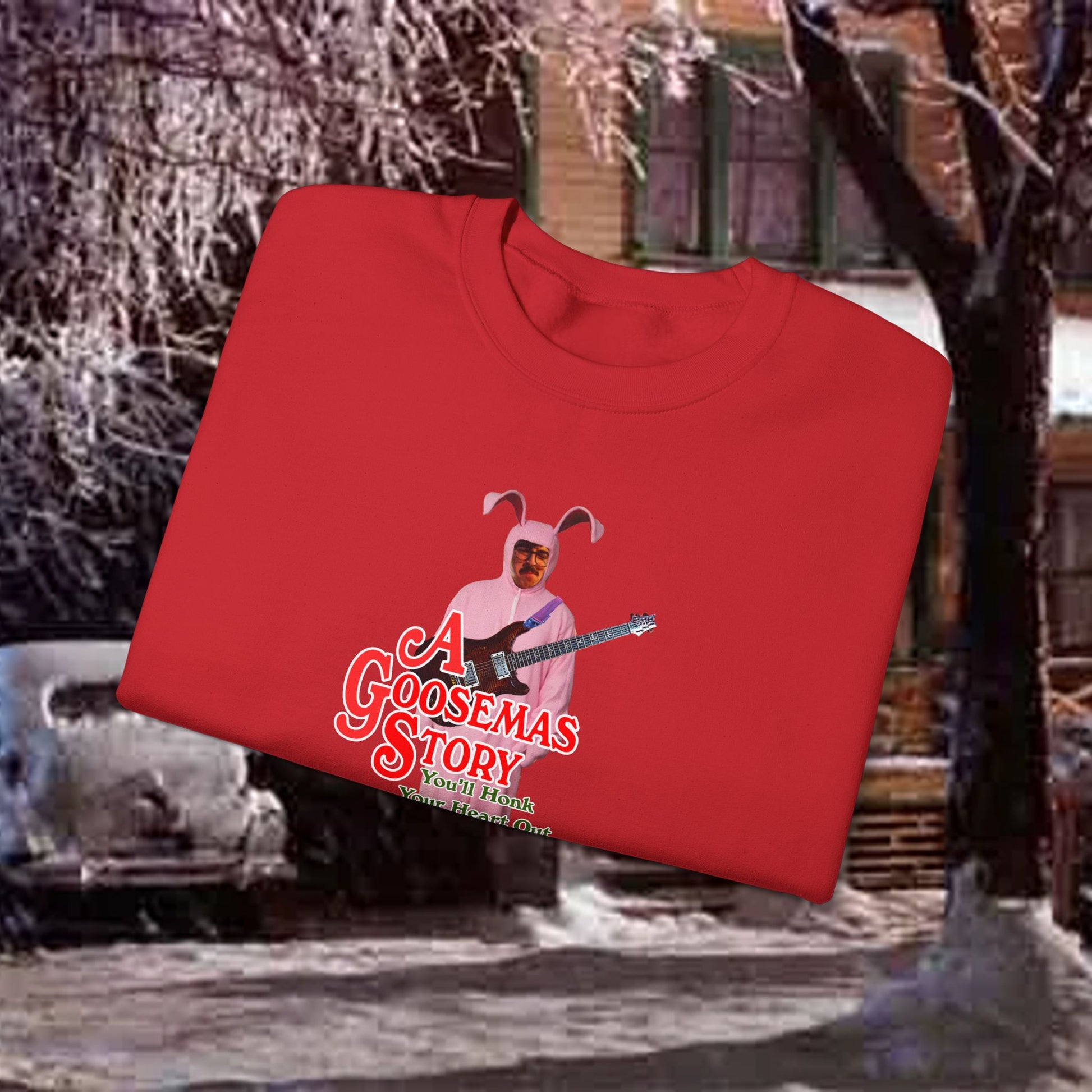 Goosemas Story - Unisex Heavyblend Crewneck Sweatshirt - Multiple Colors