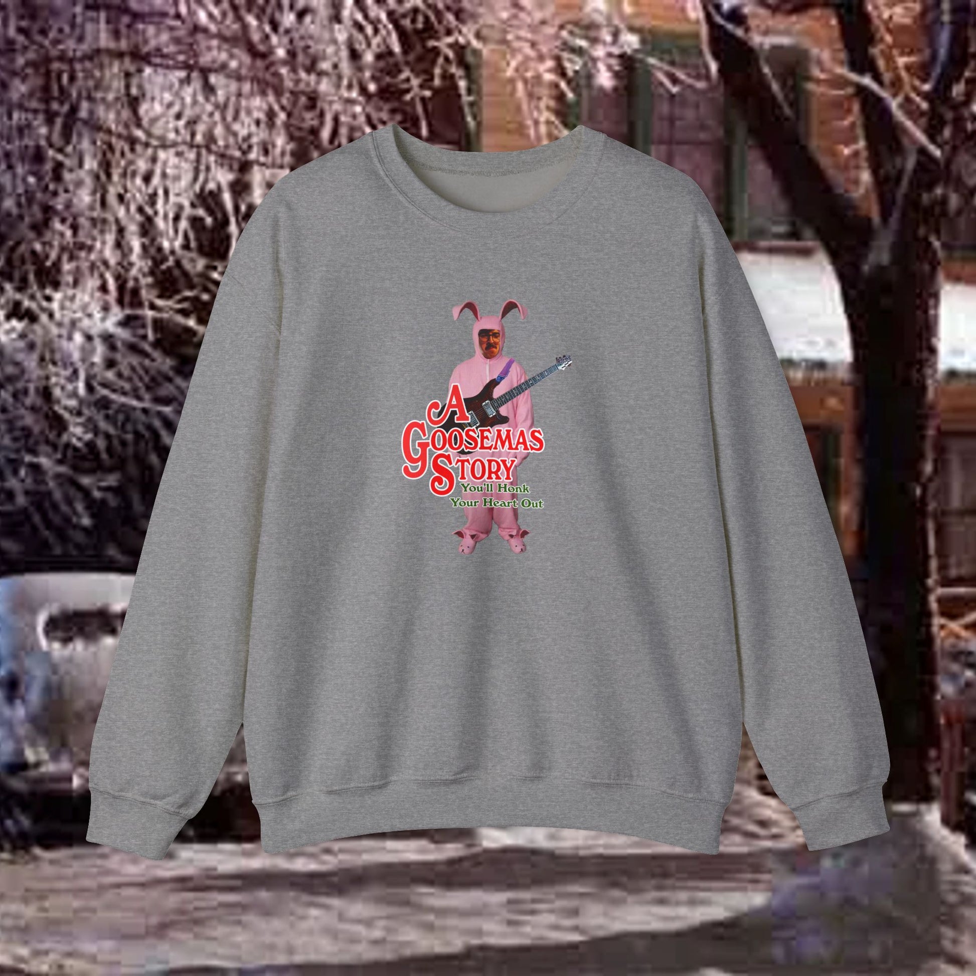 Goosemas Story - Unisex Heavyblend Crewneck Sweatshirt - Multiple Colors