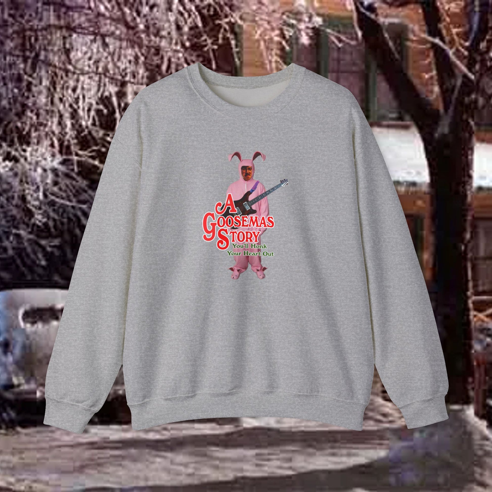 Goosemas Story - Unisex Heavyblend Crewneck Sweatshirt - Multiple Colors