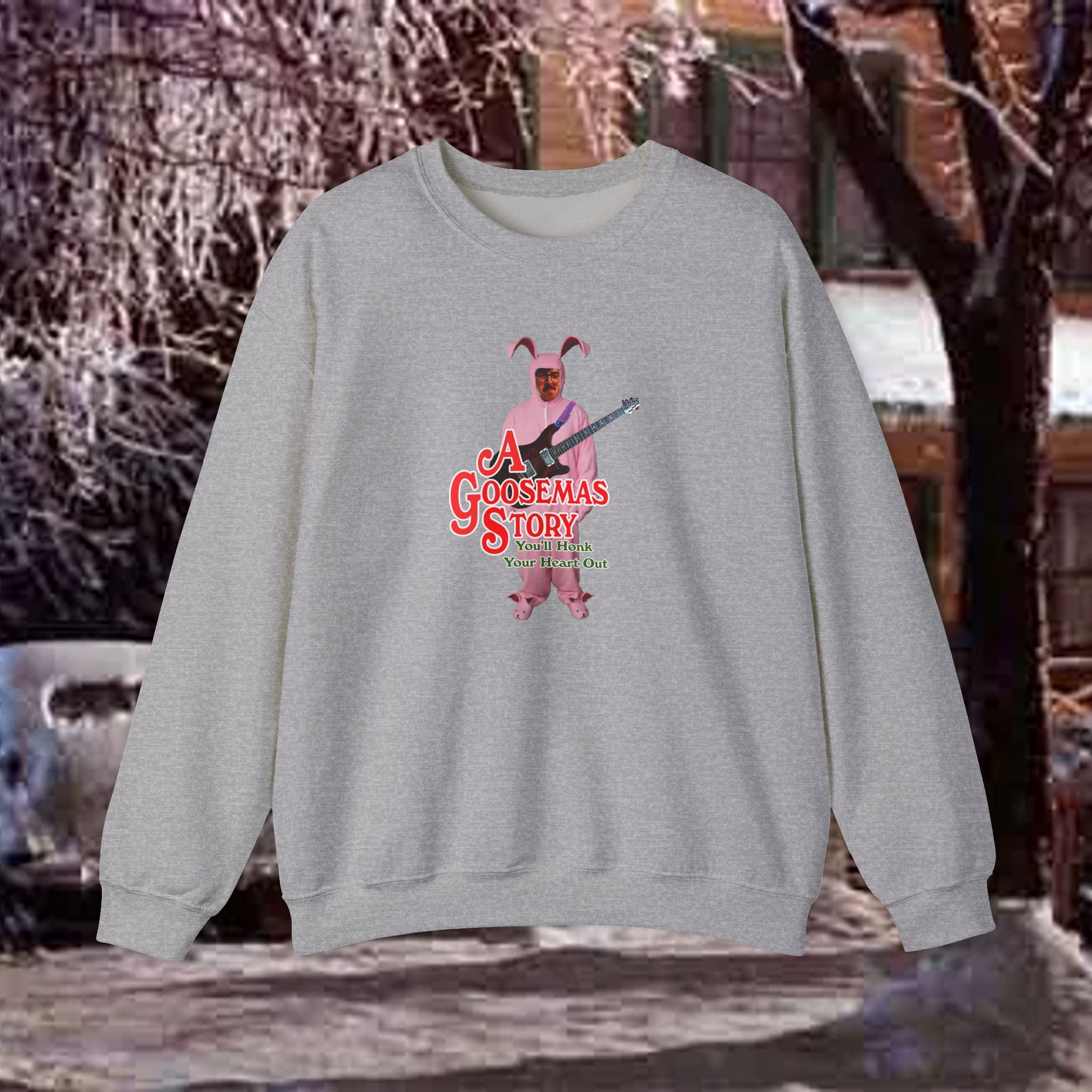 Goosemas Story - Unisex Heavyblend Crewneck Sweatshirt - Multiple Colors