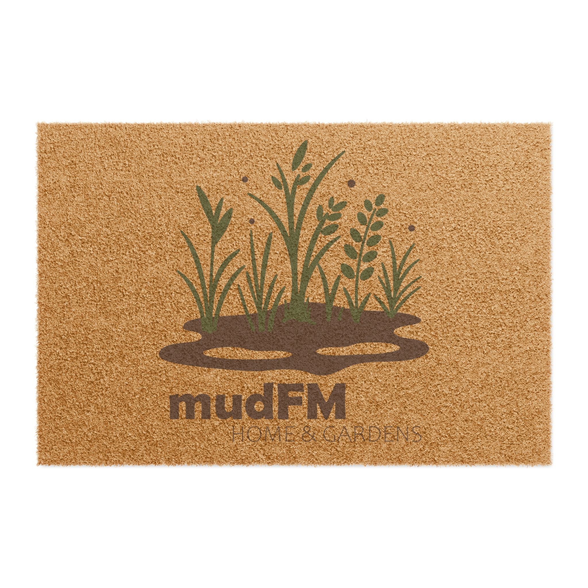 MudFM Home and Gardens - Natural Coir Doormat – Eco-Friendly Entryway Decor