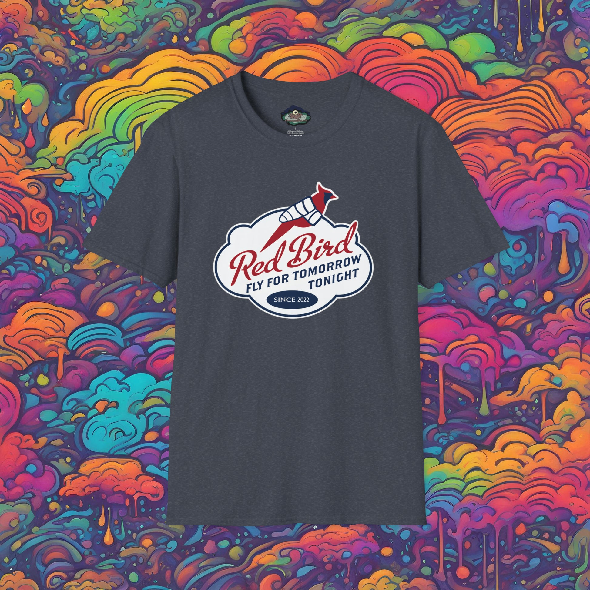 Red Bird - Unisex Softstyle T-Shirt