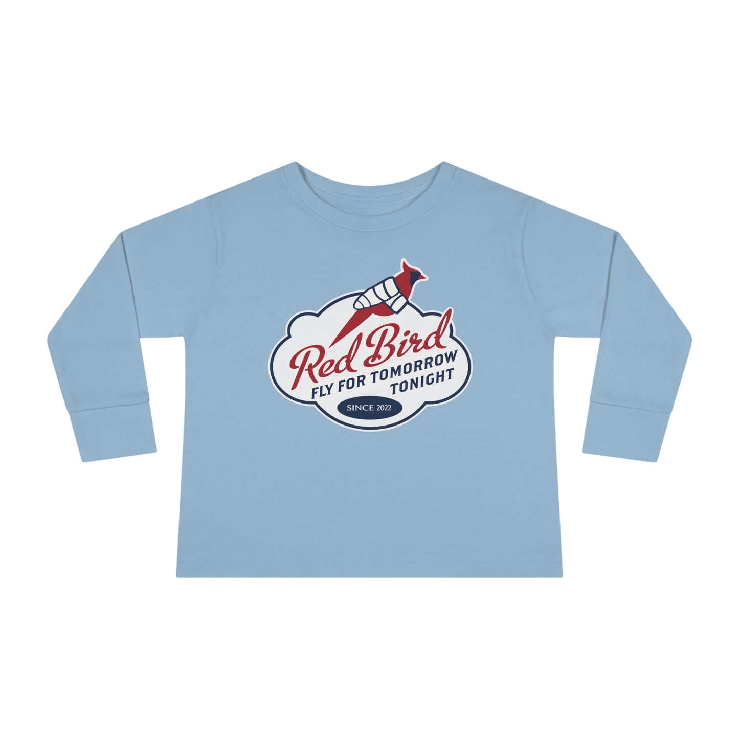 Red Bird - Toddler Long Sleeve Tee