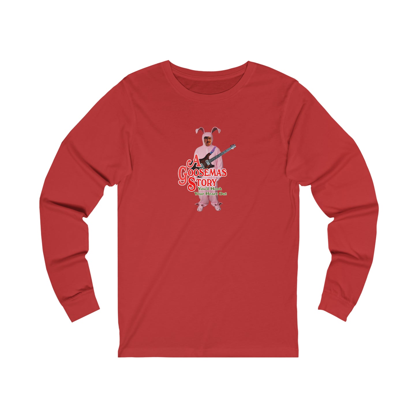 Goosemas Story - Unisex Jersey Long Sleeve Tee - Many Colors