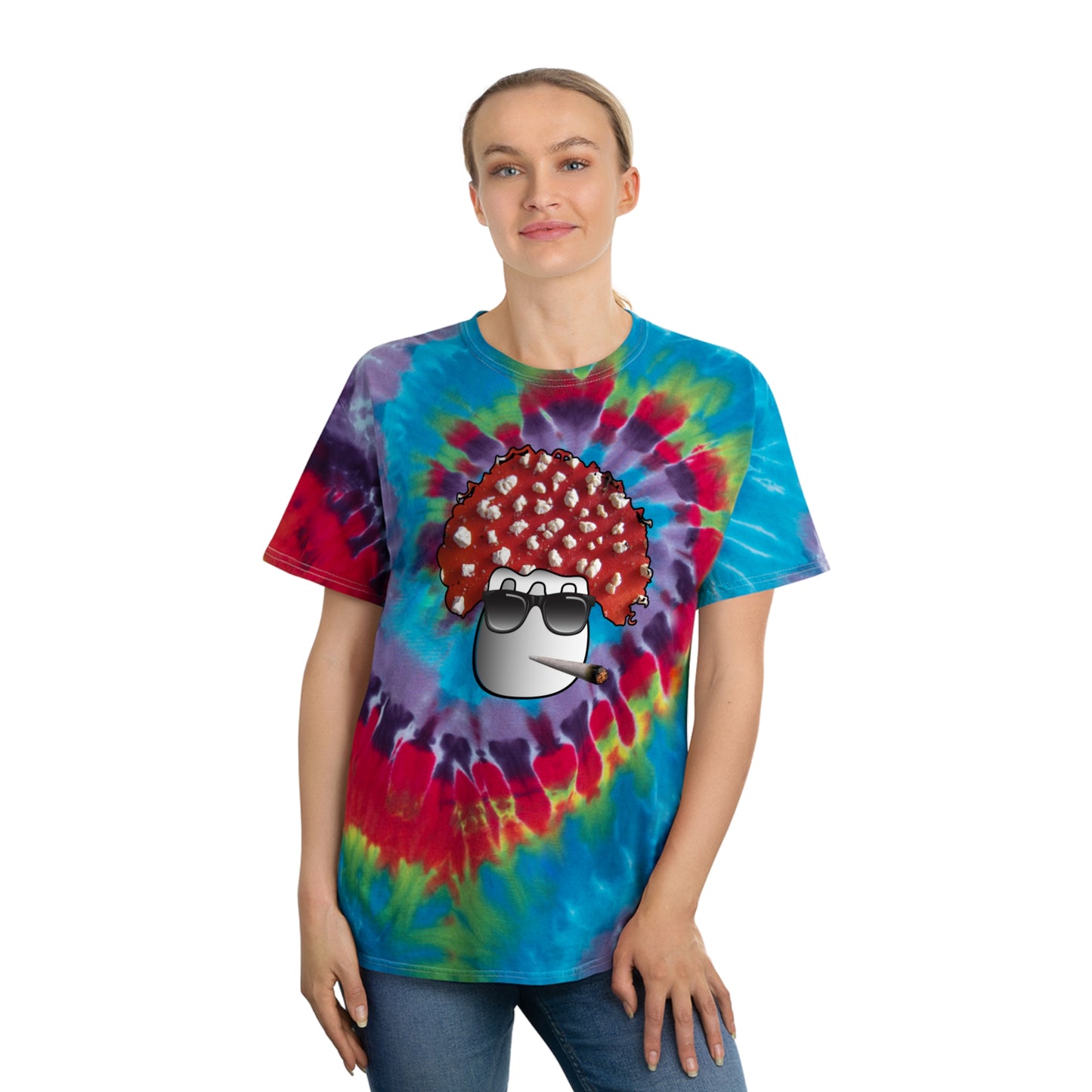 Frasco Shroom - Tie-Dye Tee, Spiral