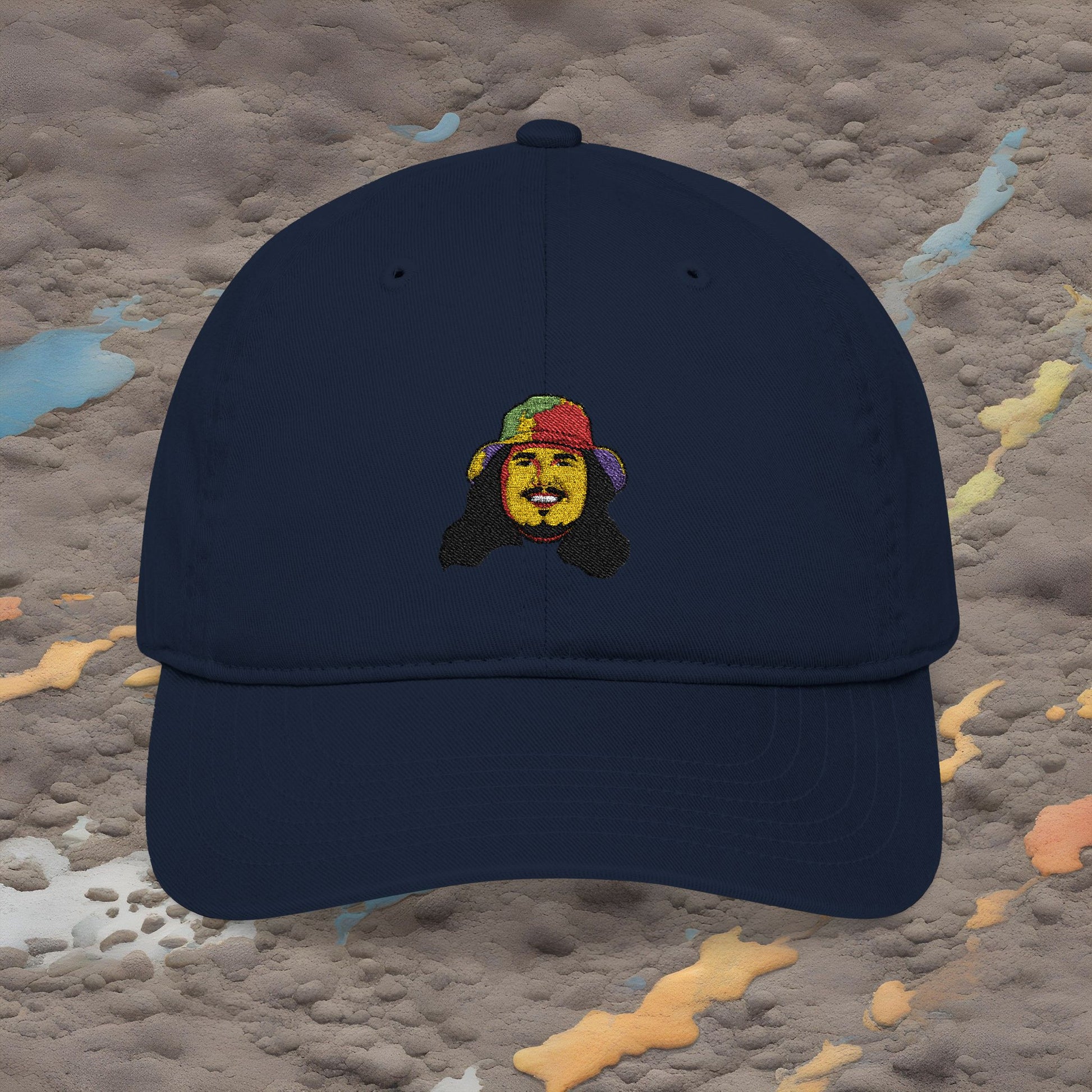 Organic Baseball Cap - 'Make It A Good Day' Embroidered