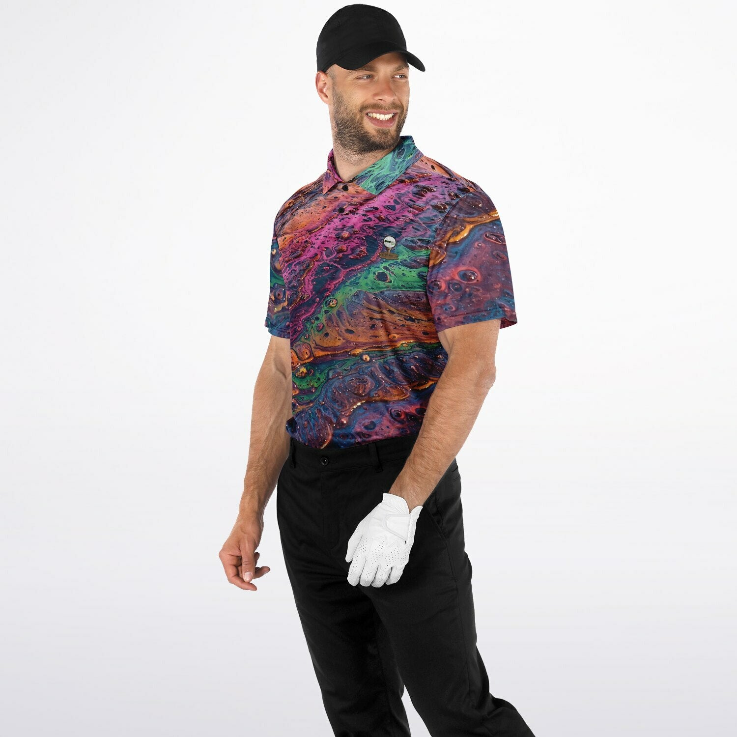 mudfm Golf -Moisture-Wicking Polo