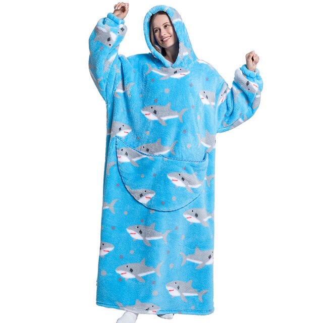 Oversized Wearable  Blankets