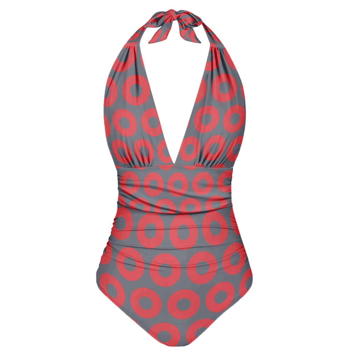 Vacuum Cleaner Pattern Women's One-Piece Swimsuit - mudfm